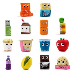 Crackers 1/24 Yummy World Gourmet Snacks Vinyl Mini Series 3-Inch Figurine Kidrobot