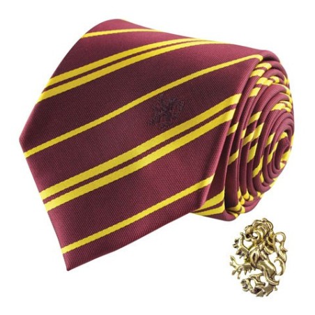 Cravate Deluxe Gryffondor & Pin's Cinereplicas