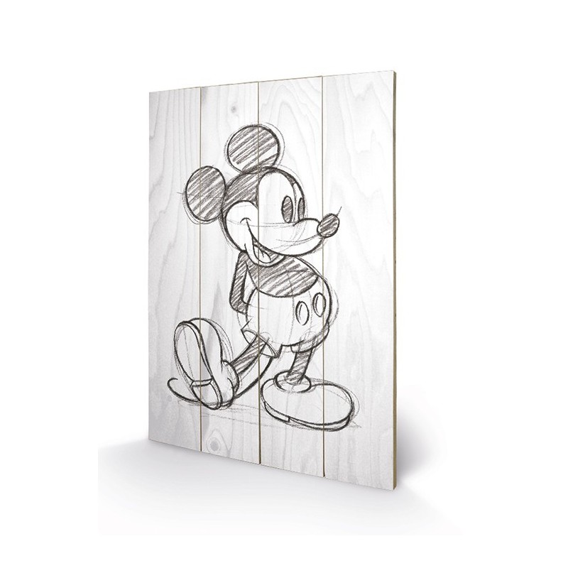Mickey Mouse (Sketched) Poster Bois Pyramid International