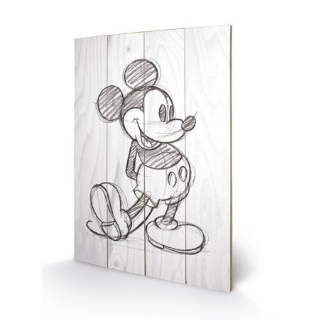 Mickey Mouse (Sketched) Poster Bois Pyramid International