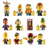 Larry 2/24 The Simpsons Moe's Tavern Vinyl Mini Series Mini Figurine Kidrobot
