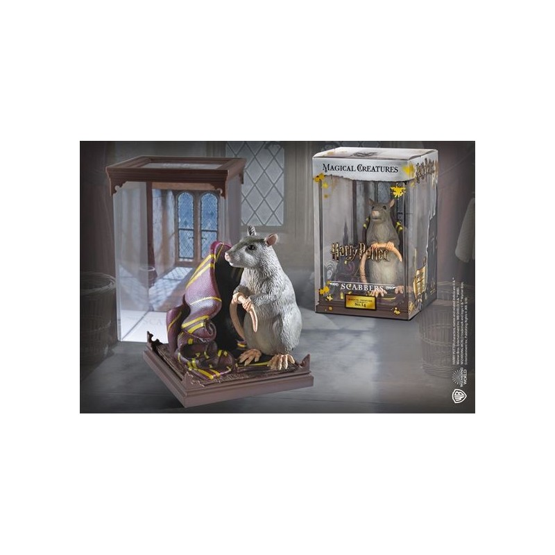 Scabbers Magical Creatures Figurine Noble Collection