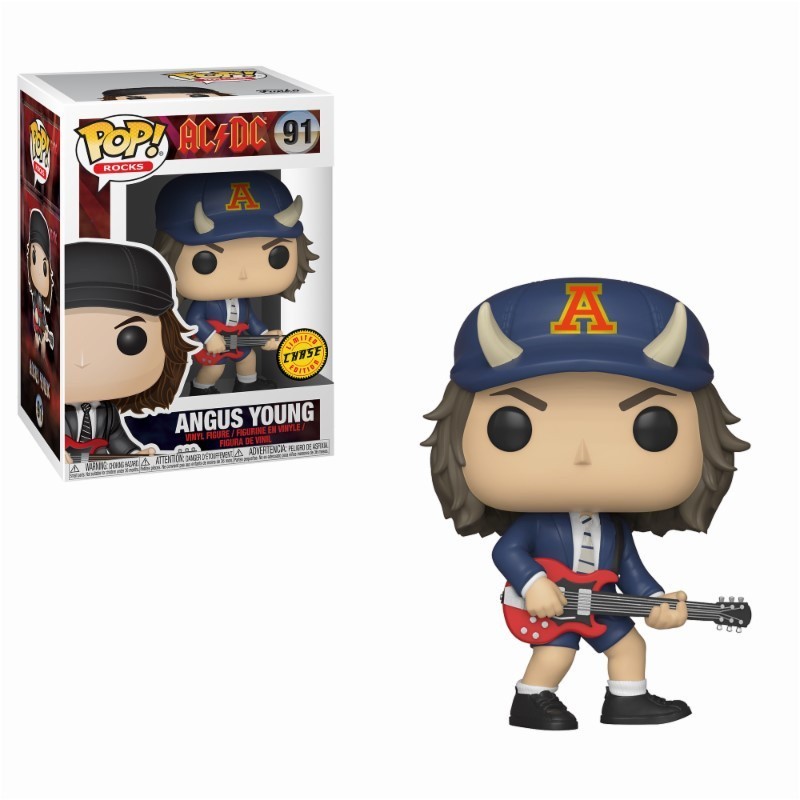 Angus Young Chase - AC/DC POP! Rocks Figurine Funko