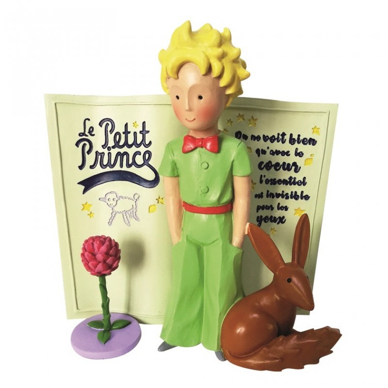 Le Petit Prince Livre Statue 16cm Enesco