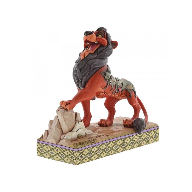 Preening Predator (Scar) Disney traditions Enesco