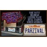DeLorean Time Machine PARZIVAL License Plate Ready Player One