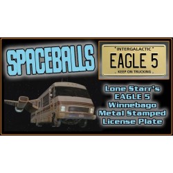Winnebago EAGLE 5 License Plate Spaceballs