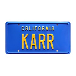 Knight Automated Roving Robot 1982 Trans Am KARR License Plate Knight Rider