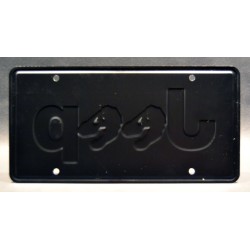 Jeep Rubicon Commercial JEEP Dino Head License Plate Jurassic Park