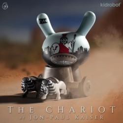 The Chariot 1/20 Arcane Divination: The Lost Cards Dunny Series Jon-Paul Kaiser 3-Inch Figurine Kidrobot