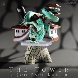 The Tower 2/20 Arcane Divination: The Lost Cards Dunny Series Jon-Paul Kaiser 3-Inch Figurine Kidrobot