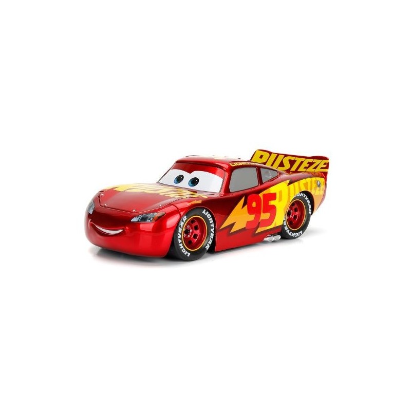 Rust-eze Racing Center Lightning McQueen Die Cast Metal 1:24 Jada Toys