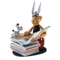 Astérix Pile d'Albums 2nd Edition Collectoys Statue Plastoy