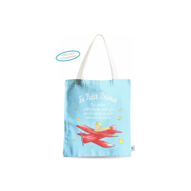 Tote Bag Le Petit Prince avion Enesco