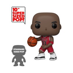 Michael Jordan (Red Jersey) 10" POP! Basketball 75 Figurine Funko
