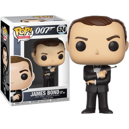 James Bond from Dr. No Exclusive POP! Movies 524 Figurine Funko