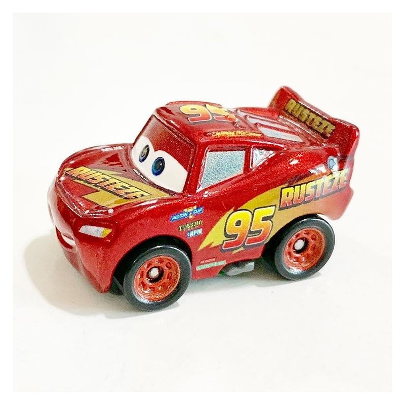 Metallic Rust-eze Lightning McQueen Cars 3 Die-Cast Mini Racers Mattel