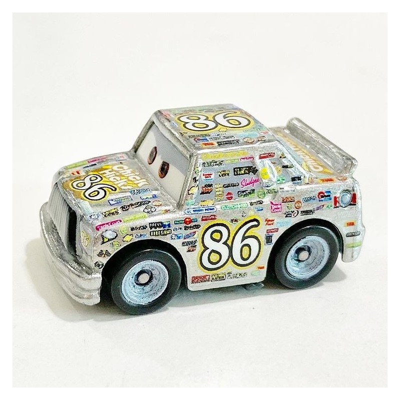 Silver Chick Hicks Cars 3 Die-Cast Mini Racers Mattel