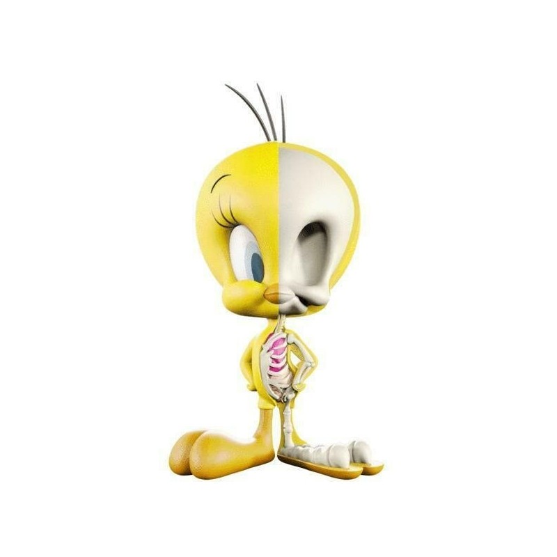 Tweety XXRAY+ J. Freeny Dissected Vinyl Art Figurine Mighty Jaxx