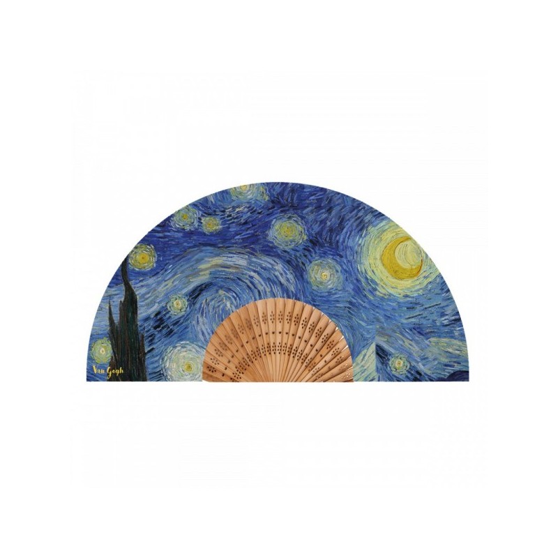 Eventail Nuit Etoilée VAN GOGH Enesco