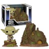 Dagobah Yoda with Hut POP! Town 11 Bobble-head Funko