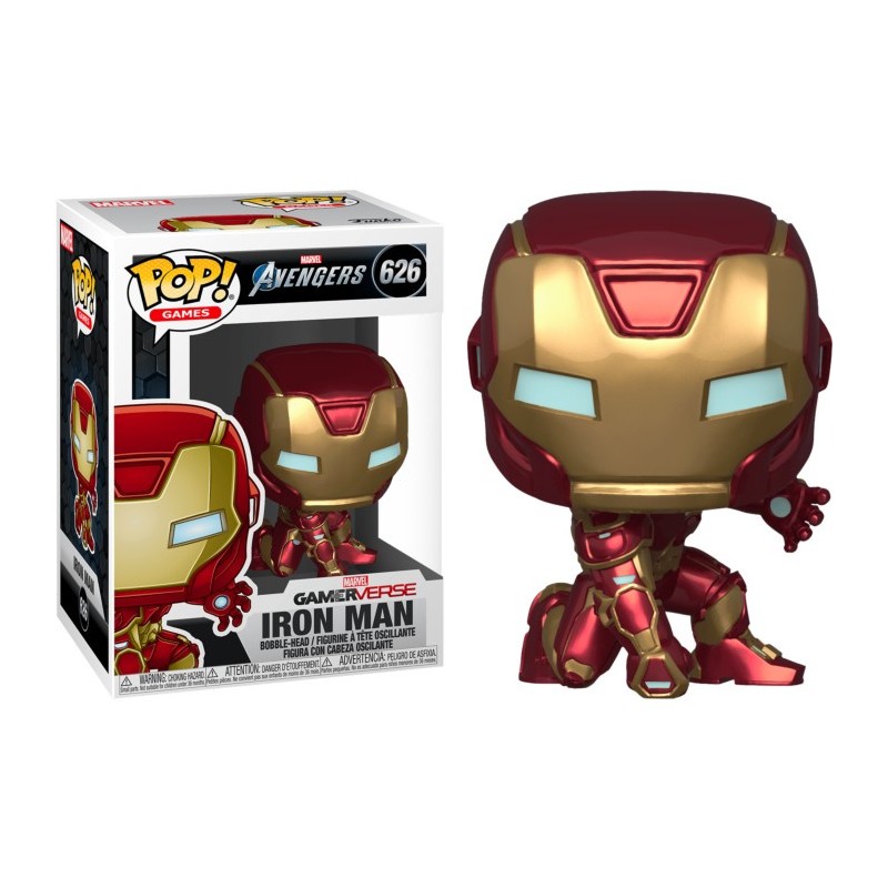 Iron Man - Marvel: Gamerverse POP! Games 626 Figurine Funko