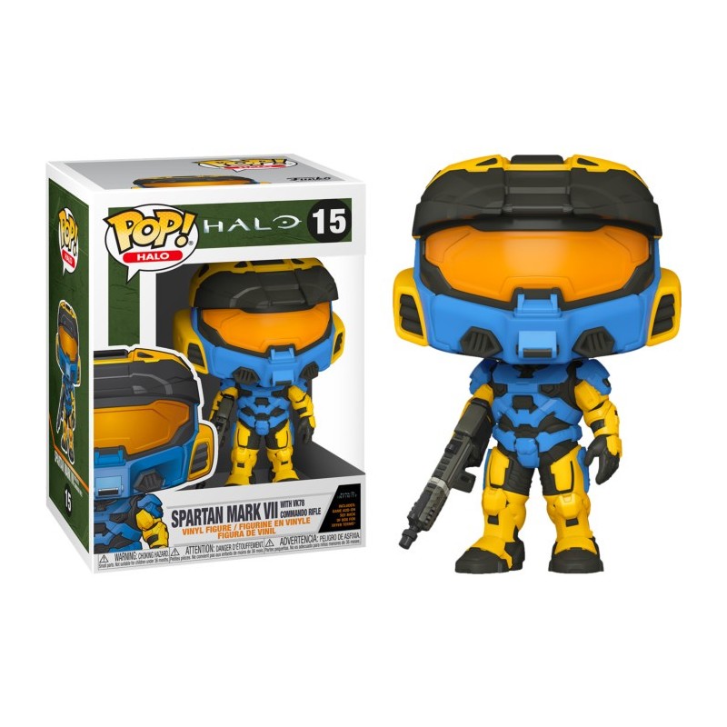 Spartan Mark VII with VK78 Commando Rifle (Deco) POP! Halo 15 Figurine Funko
