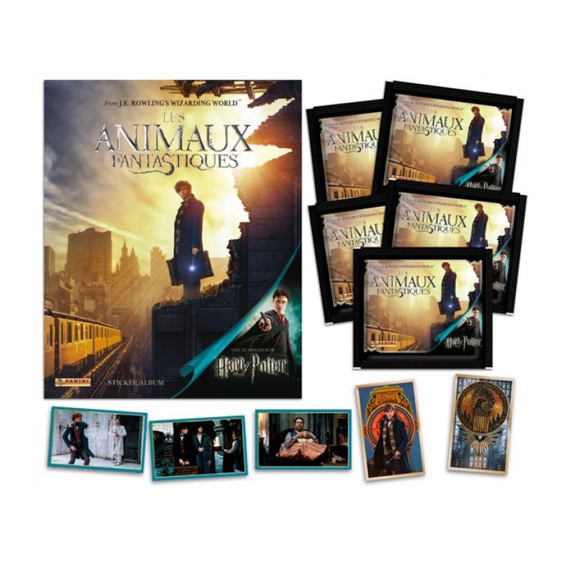 Stickers à l'unité "Les Animaux fantastiques" Panini