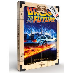 Wood Arts 3D Back to the Future Movie Poster Doctor Collector
