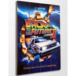 Wood Arts 3D Back to the Future Part 2 Movie Poster Doctor Collector
