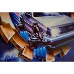 Wood Arts 3D Back to the Future Part 2 Movie Poster Doctor Collector