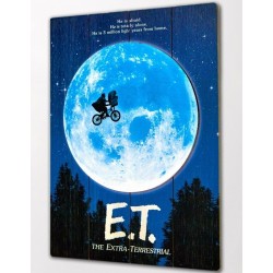 WOODARTS 3D E.T. The Extra-terrestrial Movie Poster Doctor Collector