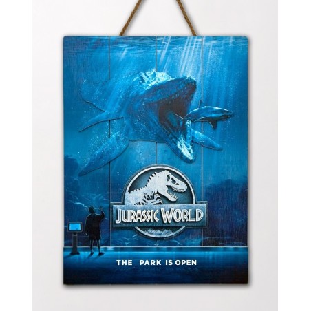 WOODARTS 3D Jurassic World Mosasaurus Doctor Collector