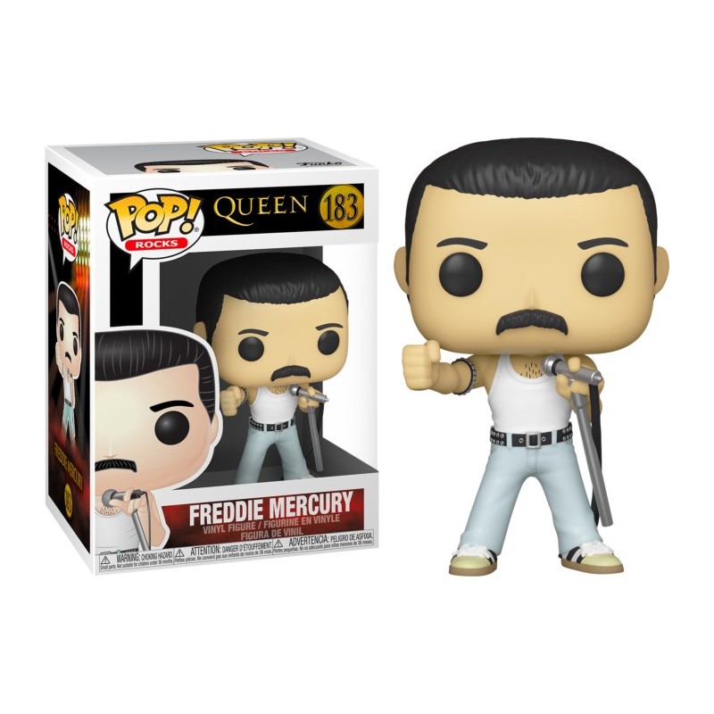 Freddie Mercury (Radio Gaga) - Queen POP! Rocks 183 Figurine Funko