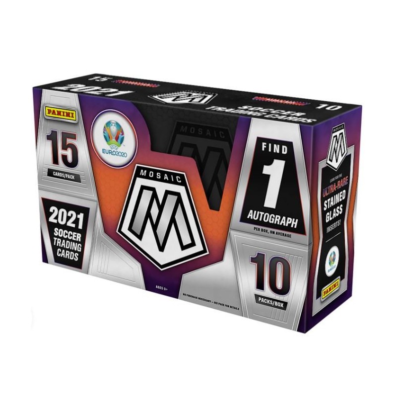 2021 MOSAIC UEFA EURO 2020™ Soccer Hobby Box Panini