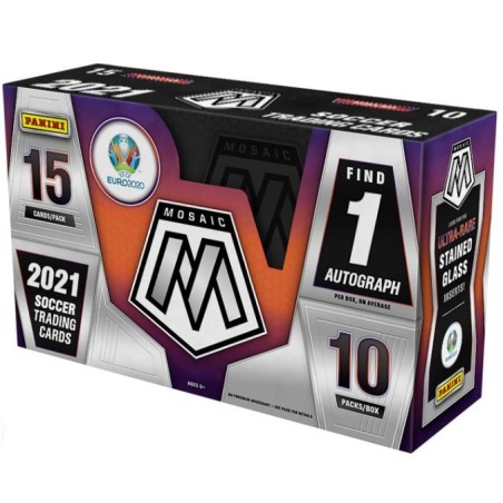 2021 MOSAIC UEFA EURO 2020™ Soccer Hobby Box Panini