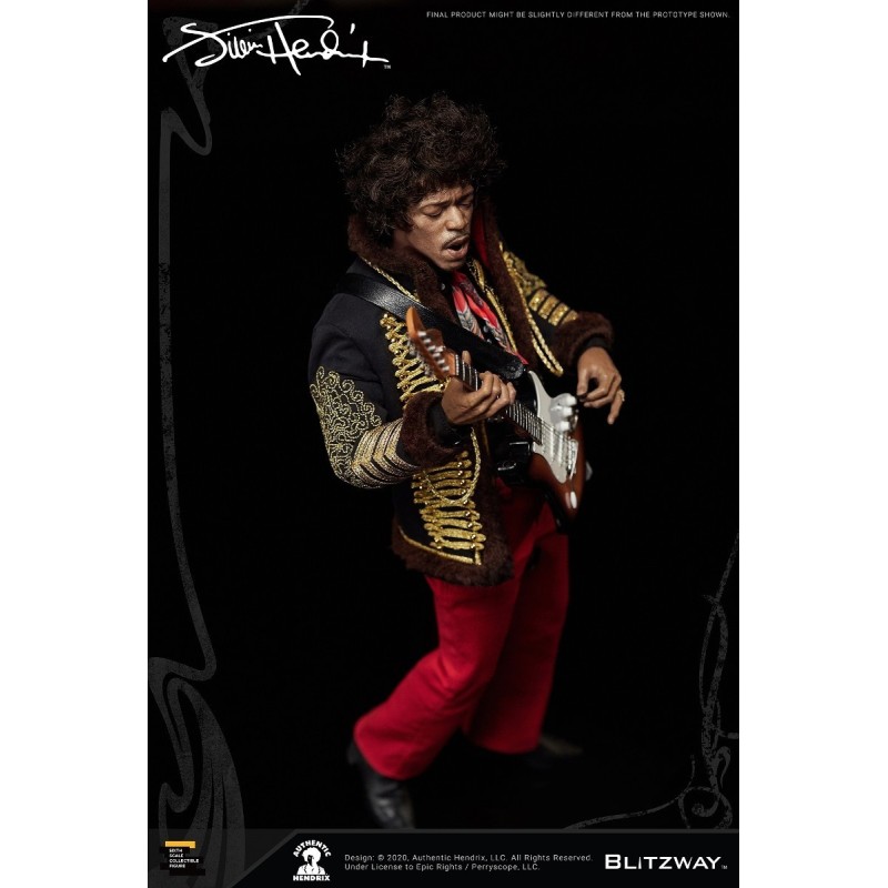 Jimi Hendrix Ultimate Masterpiece Series Figurine 1/6 Blitzway