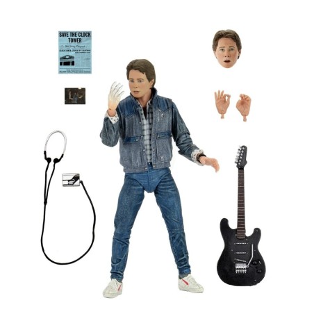 Ultimate Marty McFly 'Audition' Back to the Future 7" Scale Figurine NECA