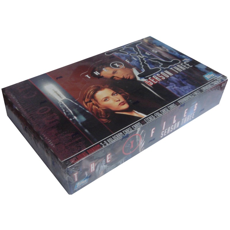 Boîte Trading Cards X-Files season 3 Topps