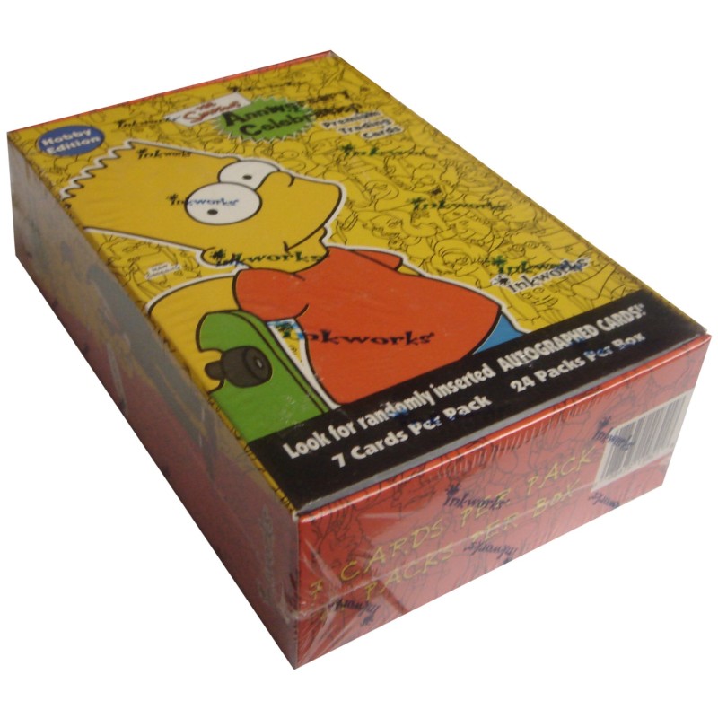 Boîte Trading Cards The Simpsons 10th Anniversary Inkworks