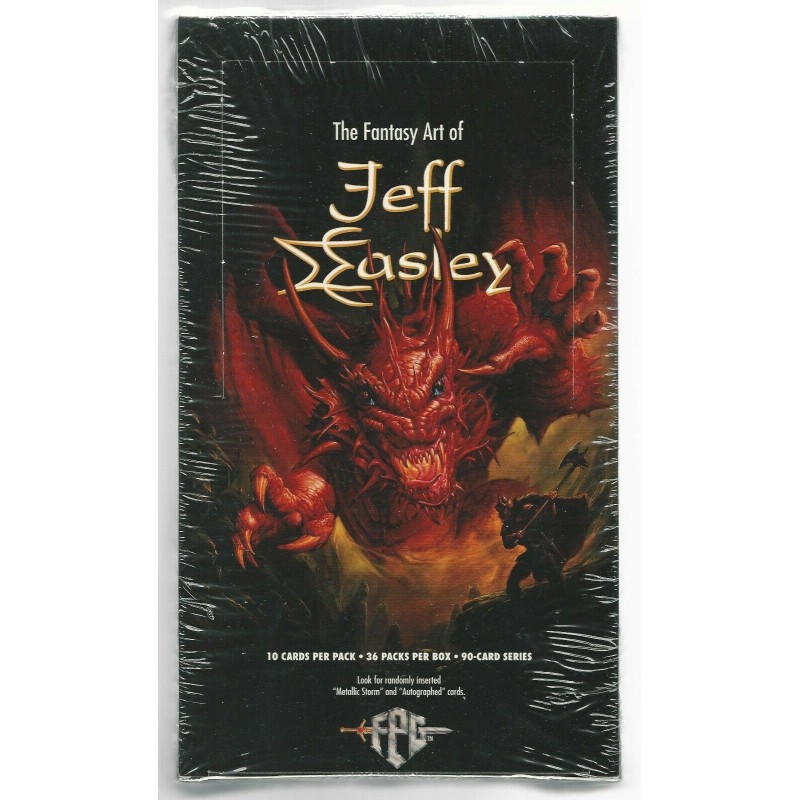 Boîte 36p The Fantasy Art of Jeff Easley Trading Cards 1995 FPG