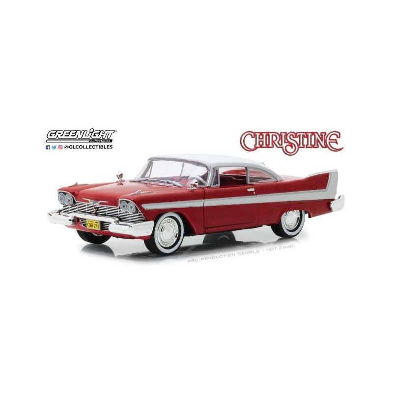 Plymouth Fury 1958 Diecast "Christine" 1/24 GreenLight Collectibles