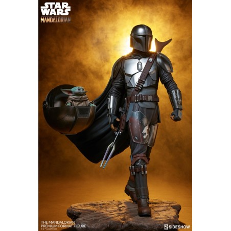 THE MANDALORIAN™ AND GROGU™ Premium Format™ Statue Sideshow