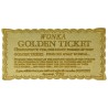 WONKA MINI GOLDEN TICKET Replica Fanattik