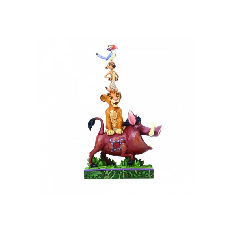 BALANCE OF NATURE (Pumba, Simba, Timon, Zazu) Disney traditions Enesco