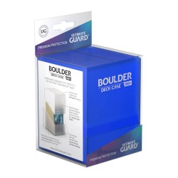 BOULDER DECK CASE 100+ Taille Standard Sapphire Ultimate Guard