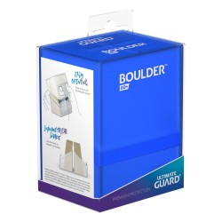 BOULDER DECK CASE 80+ Taille Standard Sapphire Ultimate Guard