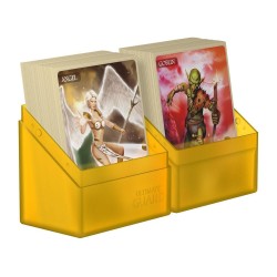 BOULDER DECK CASE 60+ Taille Standard Ambre Ultimate Guard