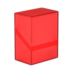 BOULDER DECK CASE 60+ Taille Standard Ruby Ultimate Guard
