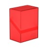 BOULDER DECK CASE 60+ Taille Standard Ruby Ultimate Guard
